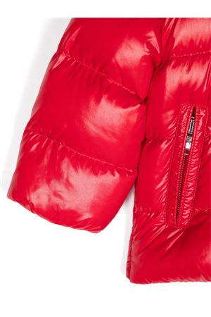 bomber in piuma d'oca rosso MONCLER KIDS | J29511A0002768950455